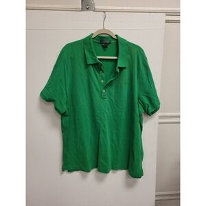 LAUREN Ralph Lauren Polo‎ Shirt Mens 3XL Green Classic Fit Short Sleeve Top